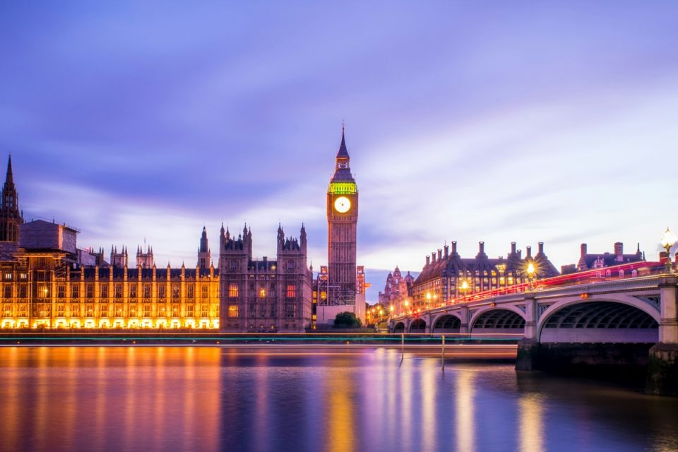 Big Ben at night